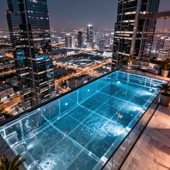 Yeni Trend: Panoramik (Infinity) Çatı Havuzları